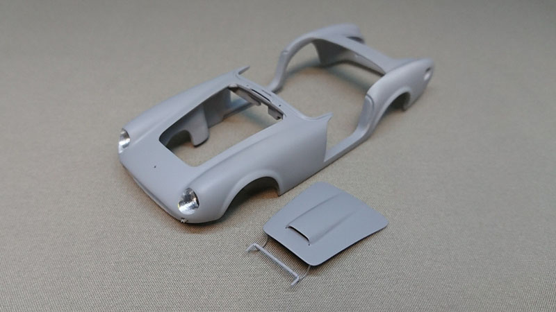 1/43 フェラーリ 250GT Zagato AMRベース built by shimoma